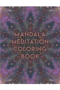 Mandala Meditation Coloring Book