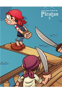 Livro para Colorir de Piratas 2