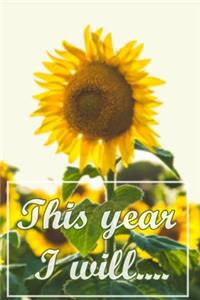 This Year I Will...