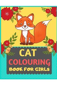 Cat Colouring Book For Girls