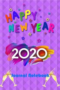 Happy New Year 2020 journal notebook