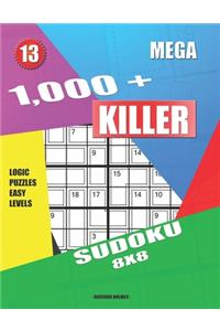1,000 + Mega sudoku killer 8x8