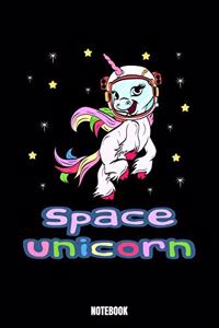 Space Unicorn Notebook