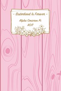 Sisterhood Journal Alpha Omicron Pi