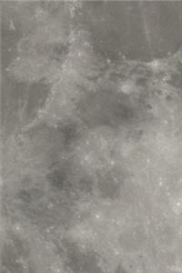 Moon Close Up Space Theme Science 2020 Weekly Planner 134 Pages