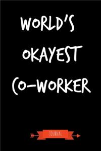 World's Okayest Co-Worker Journal