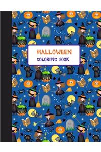 Halloween Coloring Book