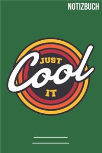 Notizbuch quadratisch Just Cool