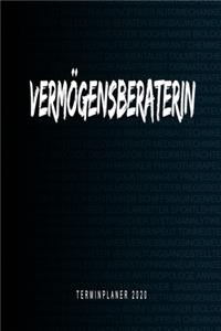 Vermögensberaterin - Terminplaner 2020