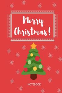 Merry Christmas Notebook