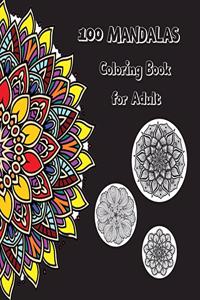 100 Mandalas Adult Coloring Books