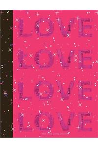Hot Pink Love Journal