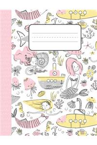 Mermaids and Underwater Friends - Primary Story Journal