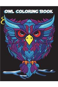 Owl Coloring Book