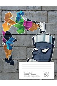 Colorful Graffiti Composition Book