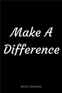 Make A Difference