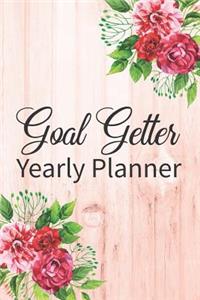 Goal Getter Yearly Planner: A Productivity Journal