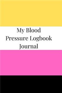 My Blood Pressure Logbook Journal