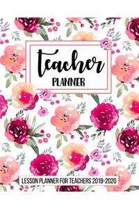 Lesson Planner for Teachers 2019-2020