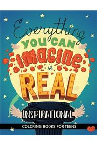 Inspirational coloring books for teens