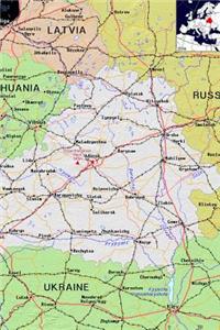 Modern Day Color Map of Belarus Journal