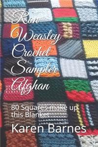 Ron Weasley Crochet Sampler Afghan