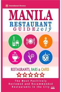 Manila Restaurant Guide 2019