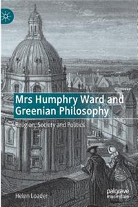 Mrs Humphry Ward and Greenian Philosophy