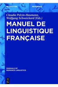 Manuel de linguistique française