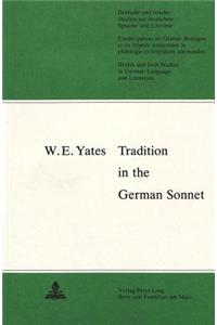 Tradition in the German Sonnet