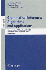 Grammatical Inference: Algorithms and Applications