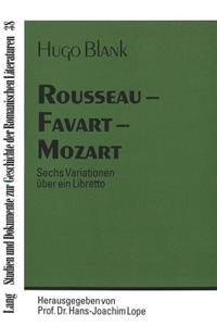 Rousseau - Favart - Mozart