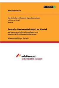 Deutsche Staatsangehörigkeit im Wandel