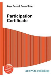 Participation Certificate