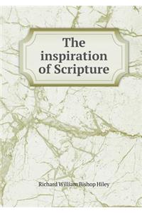 The inspiration of Scripture