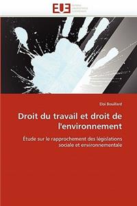 Droit Du Travail Et Droit de l'Environnement