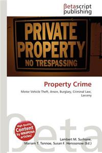 Property Crime