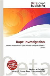 Rape Investigation