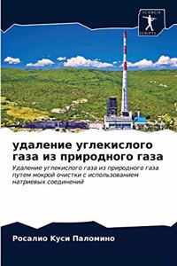 удаление углекислого газа из природного г