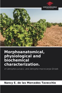 Morphoanatomical, physiological and biochemical characterization.