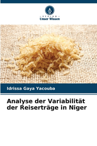 Analyse der Variabilität der Reiserträge in Niger