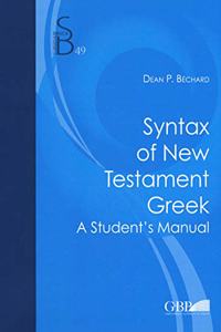 Syntax of New Testament Greek