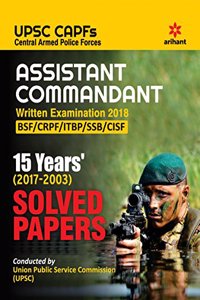 Solved Papers CAPF Assistant Commandant 2018