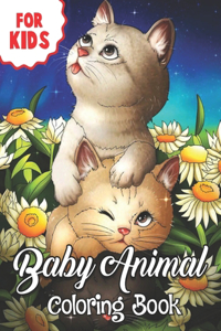 Baby Animal Coloring Book