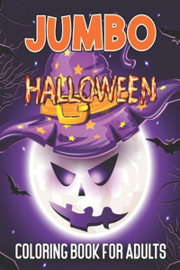 Jumbo Halloween Coloring Book for Adults