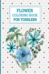 Flower Coloring Book For Toddlers