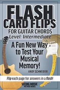 Flash Card Flips for Guitar Chords - Level
