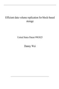 Efficient data volume replication for block-based storage