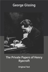 The Private Papers of Henry Ryecroft