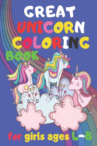 Great Unicorn Book for girls ages 4-8